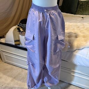 Lavender Cargo Pants